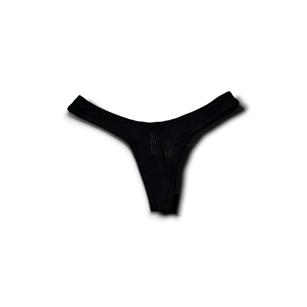 Aerie Women's Being #Aeriereal Ribbed Thong Panties - Med